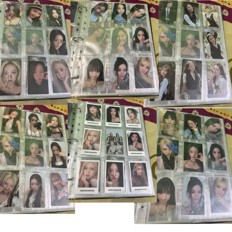 BabyMonster Photocard Album Pob Weverse Predebut Album