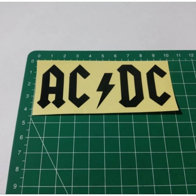 

stiker cutting AC dc