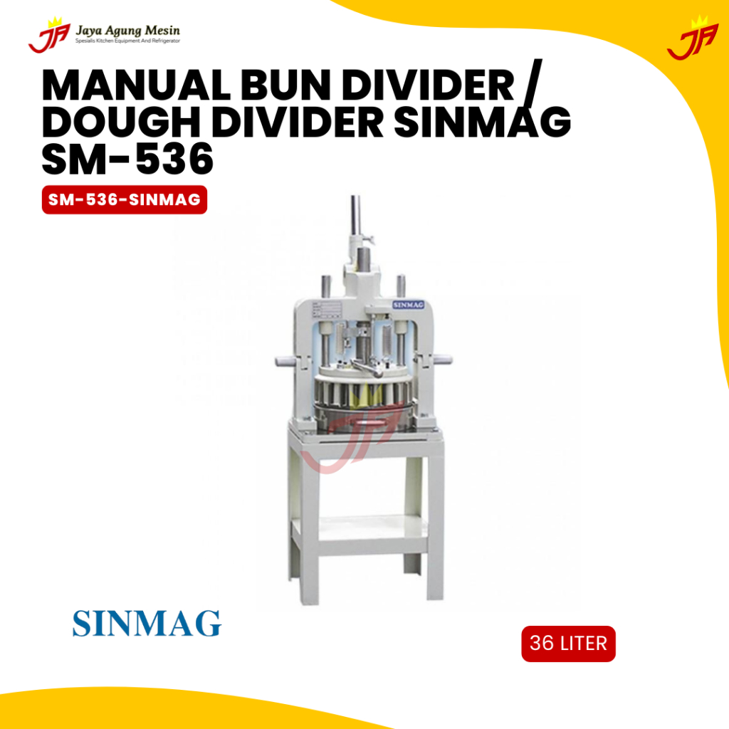 SINMAG MANUAL BUN DIVIDER / DOUGH DIVIDER SINMAG SM-536