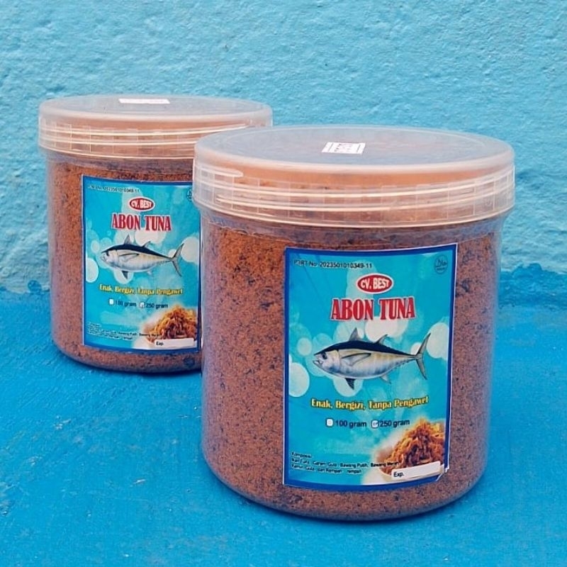 

ABON IKAN TUNA SPESIAL 250GR TANPA Pengawet ABON TUNA ASLI