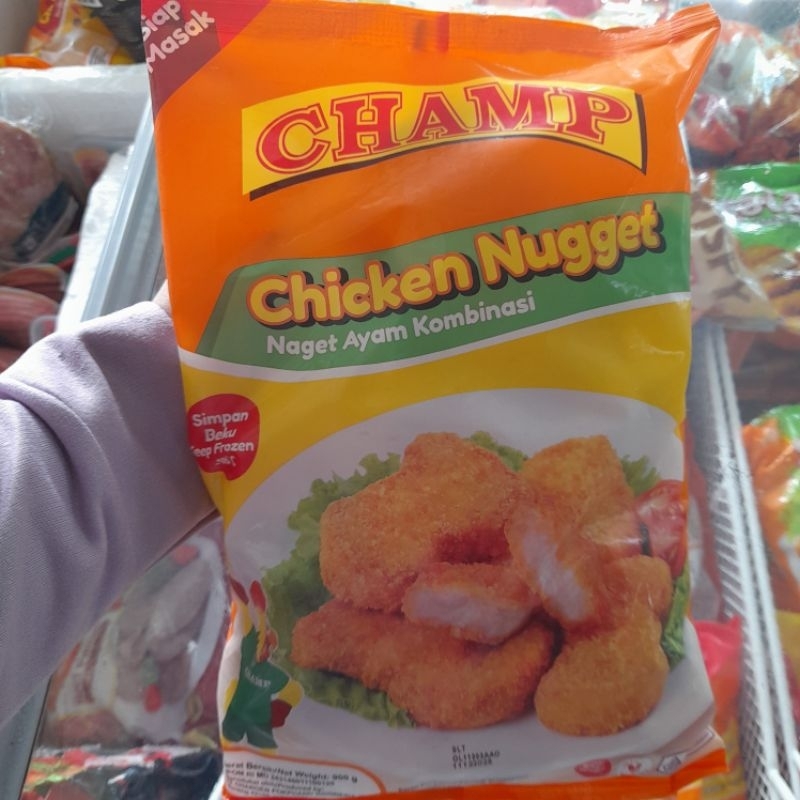 

Champ Chicken Nugget Kombinasi 900 Gram