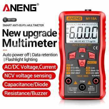 ANENG Digital Multimeter Voltage Tester M118A