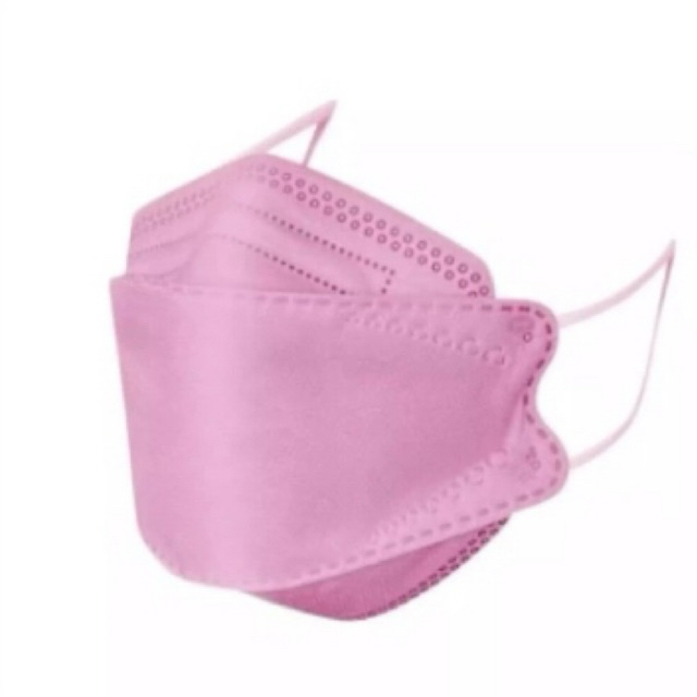 Masker KF94 Pack Isi 10 Warna Pastel Pink Merah Muda