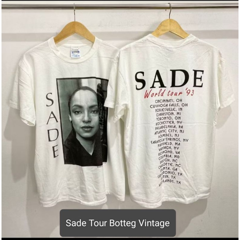 Kaos Sade Tour Bootleg Vintage
