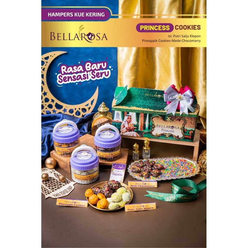 

Bellarosa Princess cookies - Paket cookies lebaran enak murah