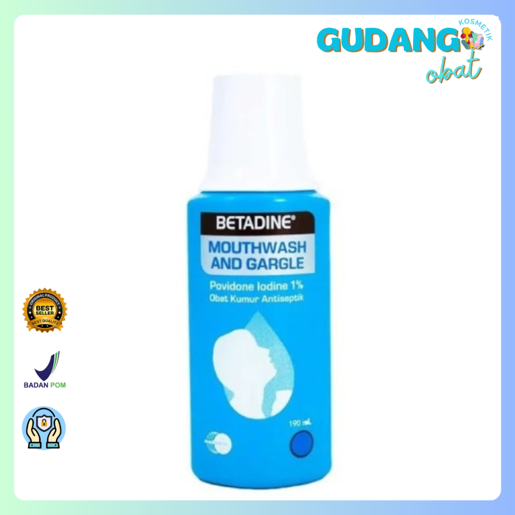 Betadine Obat Kumur Antiseptik Betadine Gargle