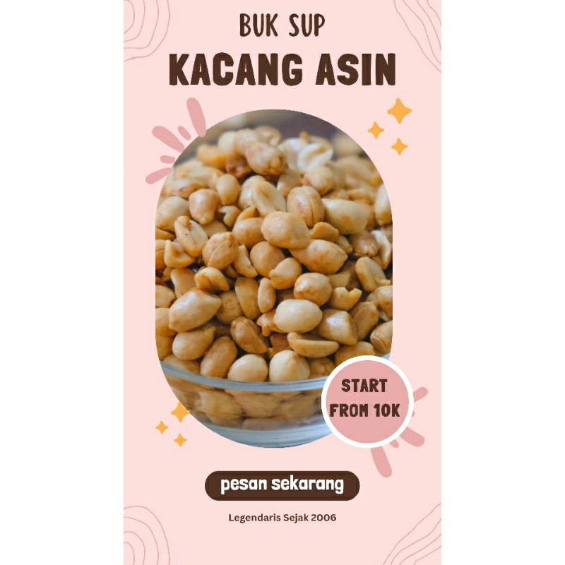 

KACANG ASIN LEGENDARIS