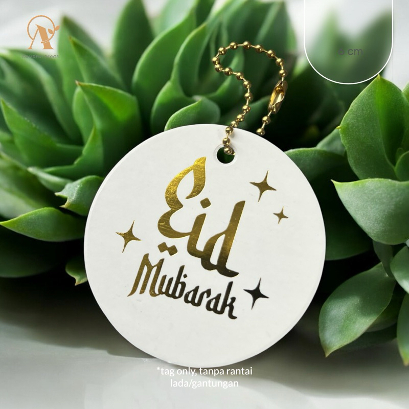 

Ashadewi Gayatri - Hangtag : Diameter 6cm Hotprint Gold