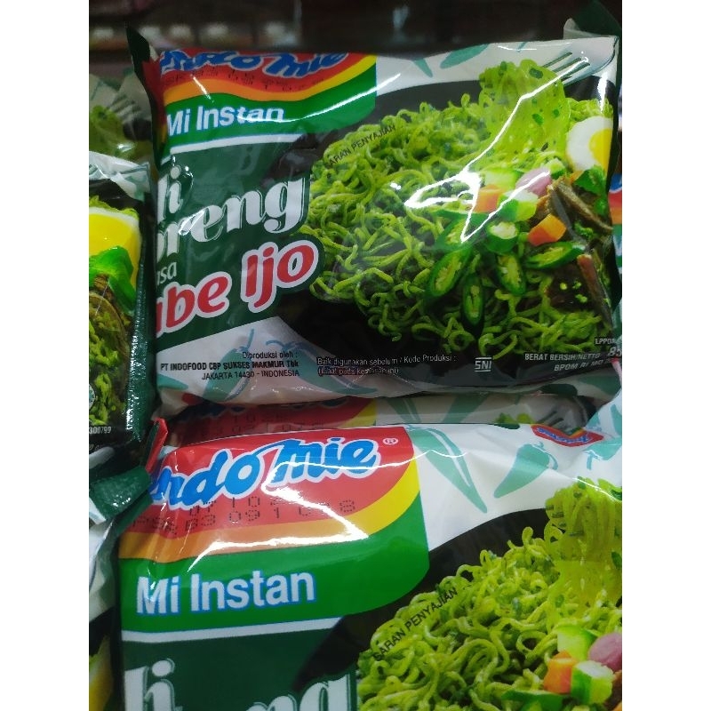 

(PAKET HEMAT) Indomie Mi Goreng Cabe Ijo isi 5pcs