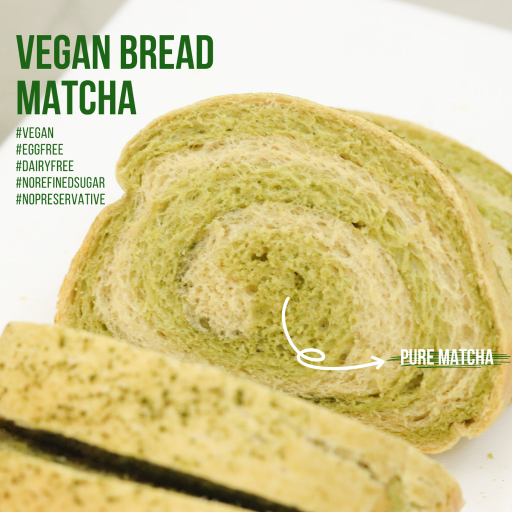 

Vegan Bread | Roti Matcha