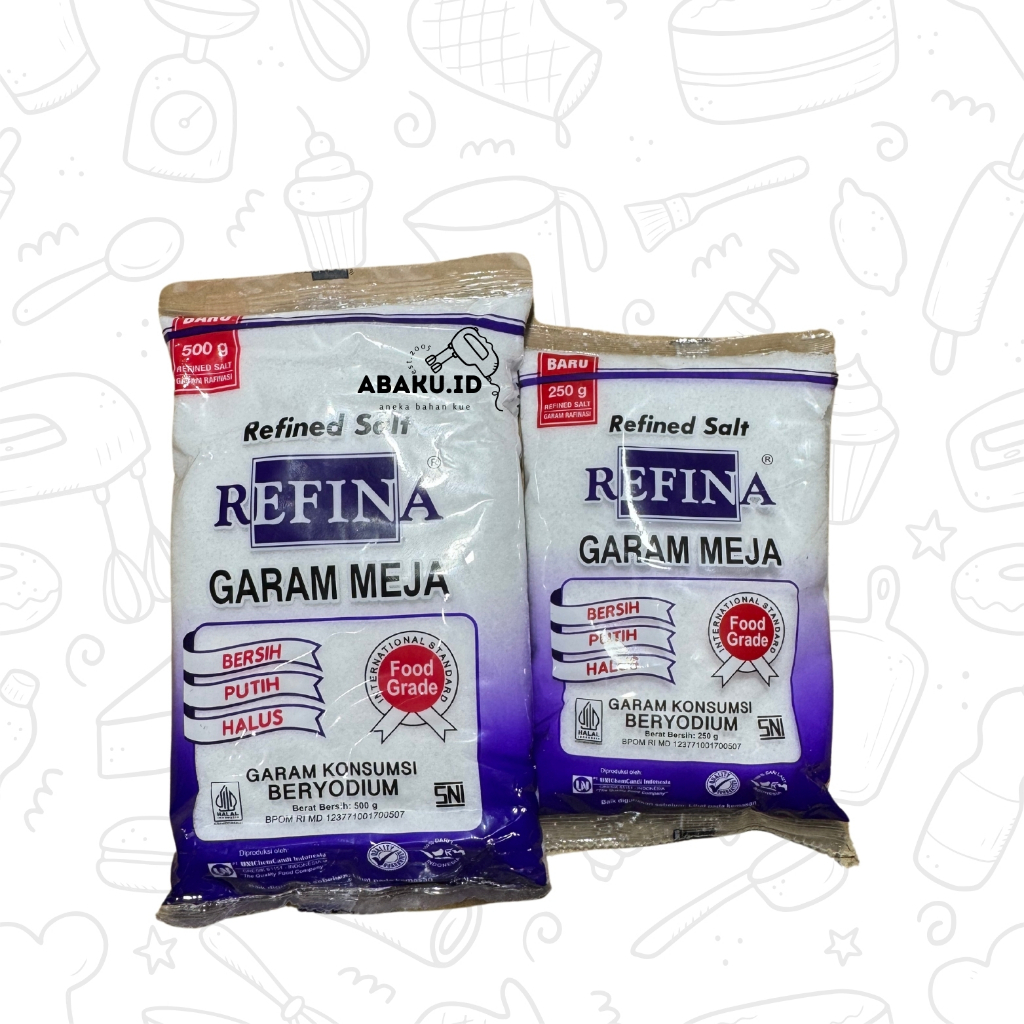 

GARAM DAPUR REFINA 250 / 500 GR