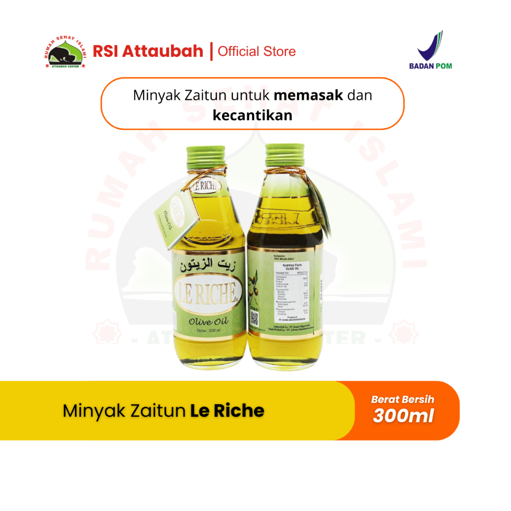 

Minyak Zaitun Olive Oil Le Riche 300ml