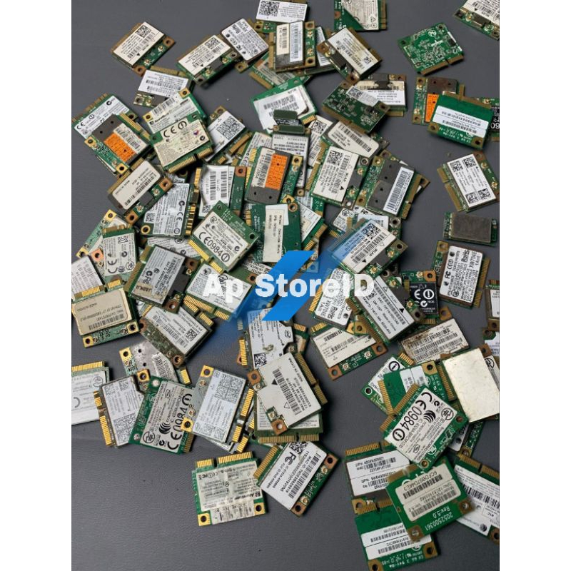 Modul wifi card  dan bluetooth copotan laptop original second normal
