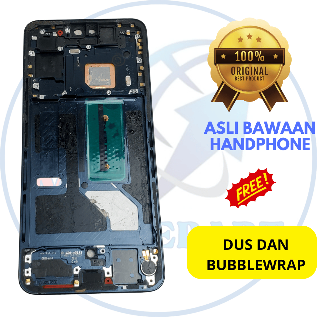 Frame tatakan lcd hp vivo v23 5g - asli original copotan cabutan bawaan