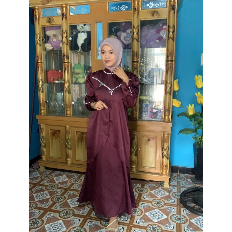 raya dress duyung terbaruuuu,baju Lebaran,baju kondangan,baju couple,