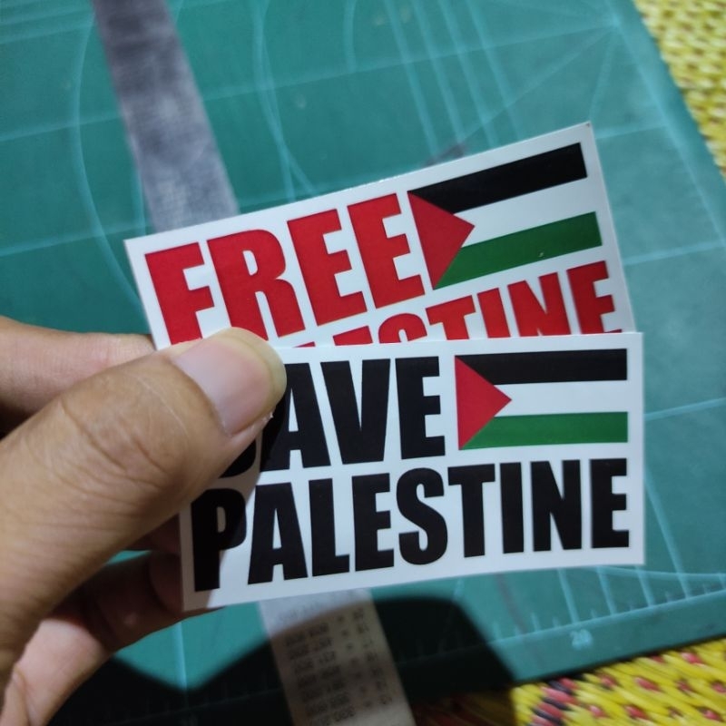 

Stiker Palestine 2pcs Free Palestine Save Palestine