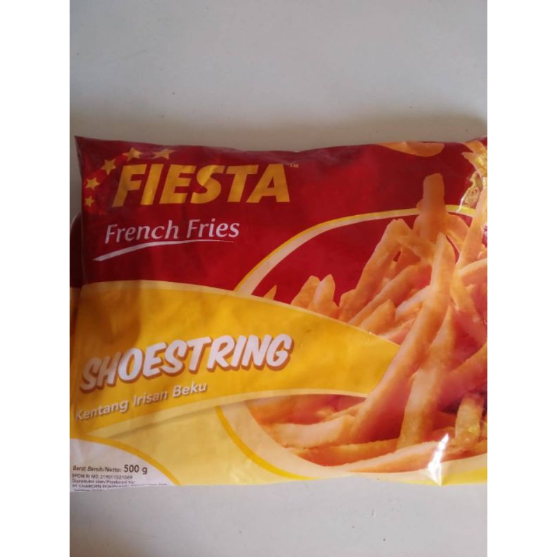 

Kentang beku Fiesta 500gr