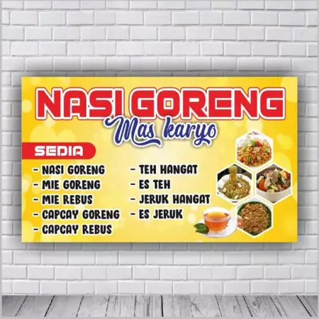Spanduk Usaha Warung Free Desain