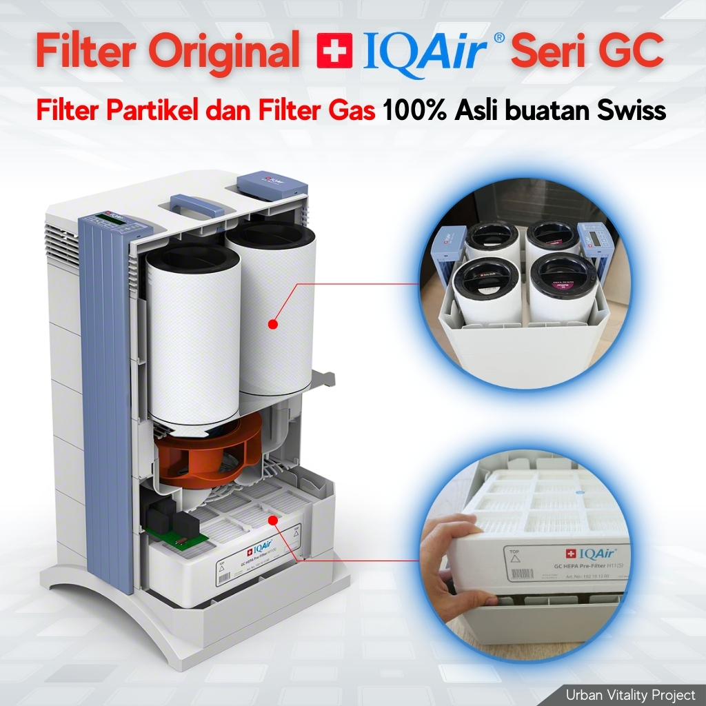 Filter IQAir GC MultiGas | Original Filter Made in Swiss