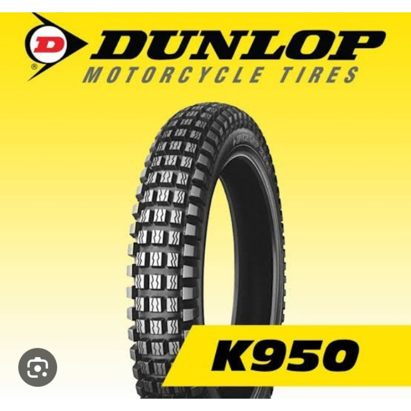 Ban DUNLOP K950 Original 2.50-17 Tubetype Ban Tahu Motor Trail Ring 17