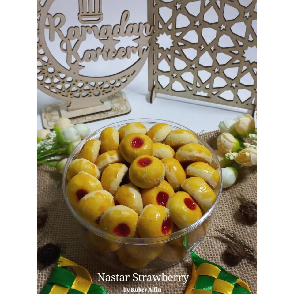 

Kue Kering Nastar Strawberry Homemade Butternya Kerasa Banget Bikin Nagih
