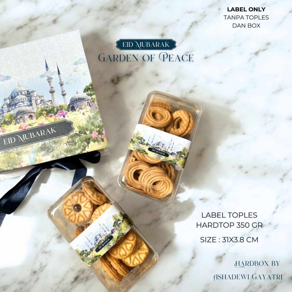 

Hardbox by Ashadewi - Label Toples Hardtop 350 - Eid Mubarak Garden of Peace