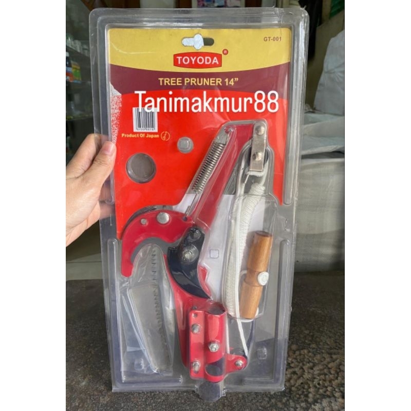 Gunting Panen Buah Rambutan - Gergaji Dan Gunting Ranting Tanaman Toyoda Tree Pruner 14 By Product O
