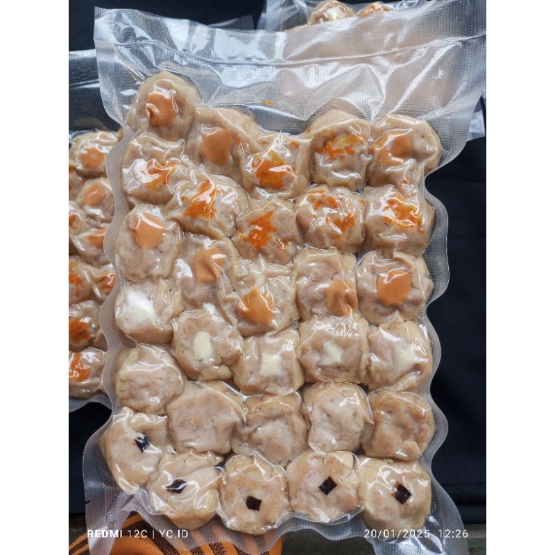 

DIMSUM VAKUM ISI 30 (30GRAM) FREE SAUS SAMBAL)