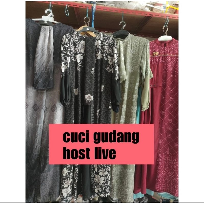 Gamis Cuci Gudang Harga Termurah