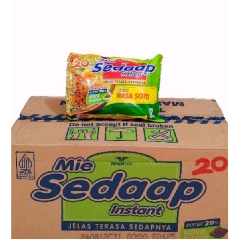 

MIE SEDAAP SOTO 1 DUS ISI 40