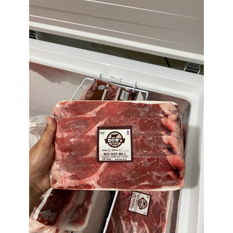 

Beef Slice Value Ekonomis 500gr - Rafkafrozenfood