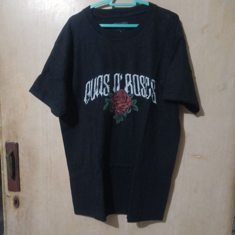 kaos guns n roses, official tag 2019.hitam