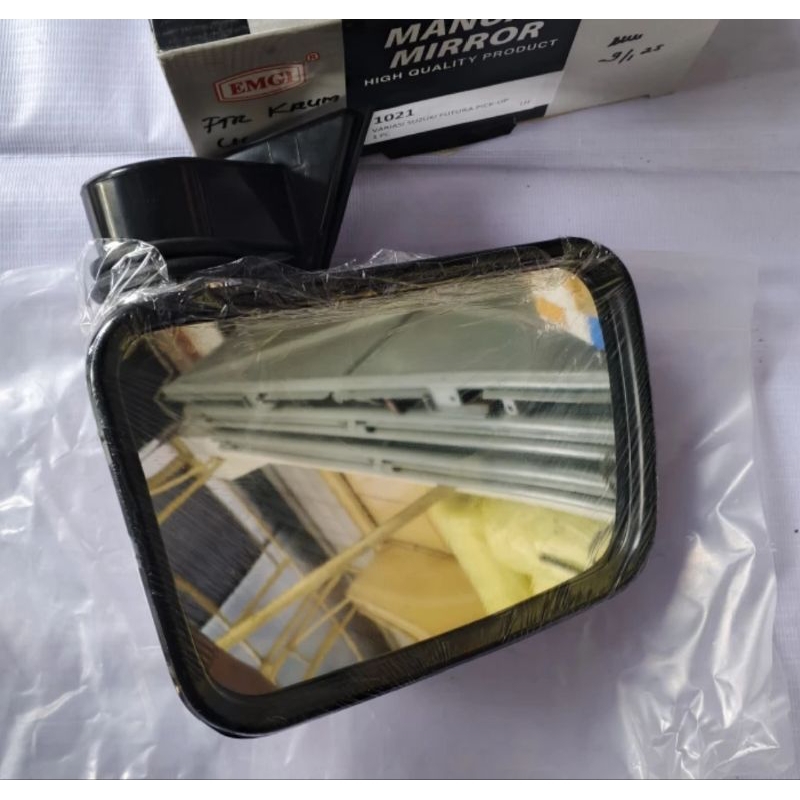 Kaca spion mobil carry Futura pick up Chrome Kiri /LH Merk EMGI