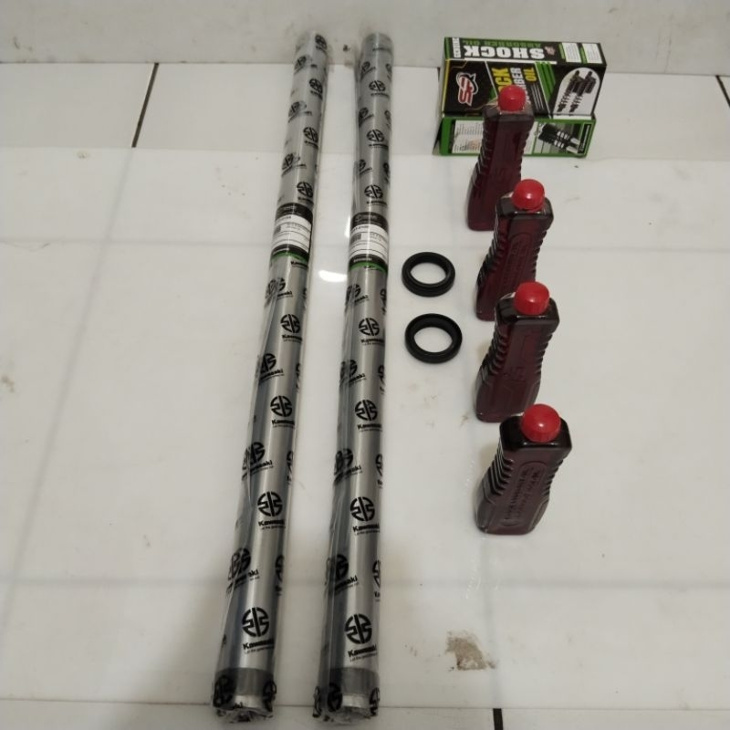 Sok depan kawasaki klx klx klx 150 tipe L sok sil oli 4 botol