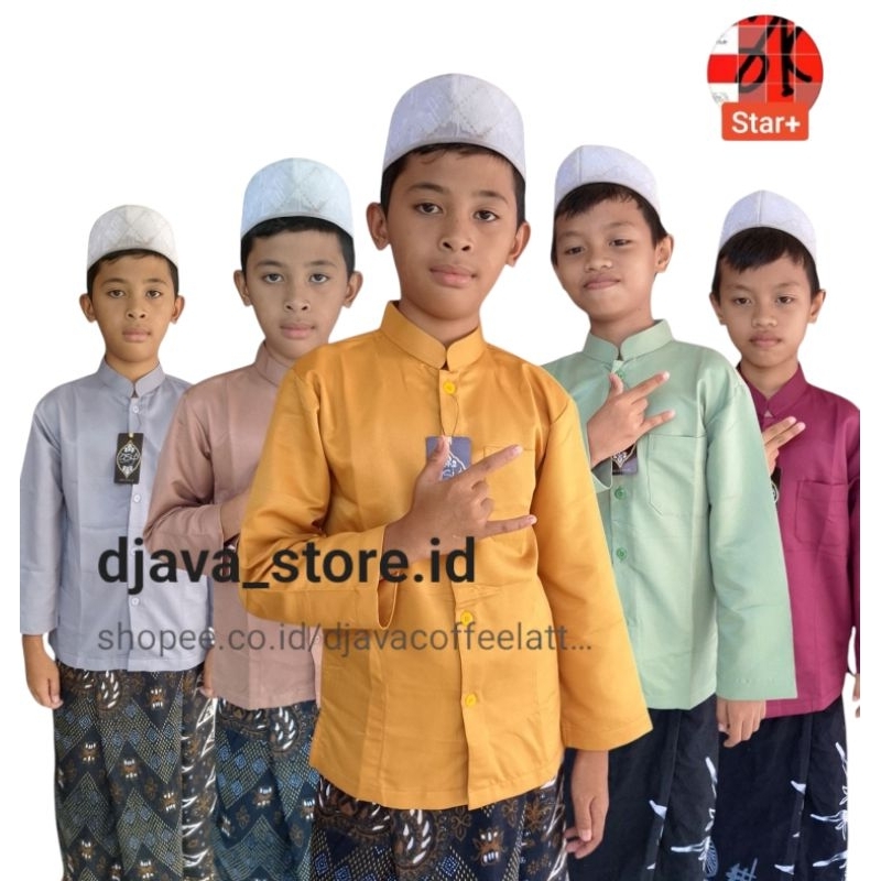 baju koko haibah baju koko ammu anak laki laki