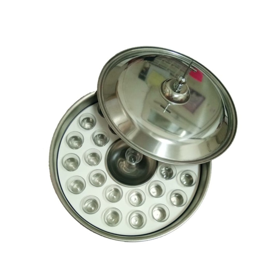 Nampan danTutup Nampan Perjamuan Kudus Stainless Steel