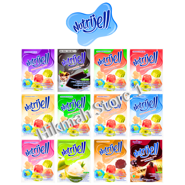 

NUTRIJELL NUTRIJEL JELLY POWDER VARIAN RASA BUAH 10 GRAM