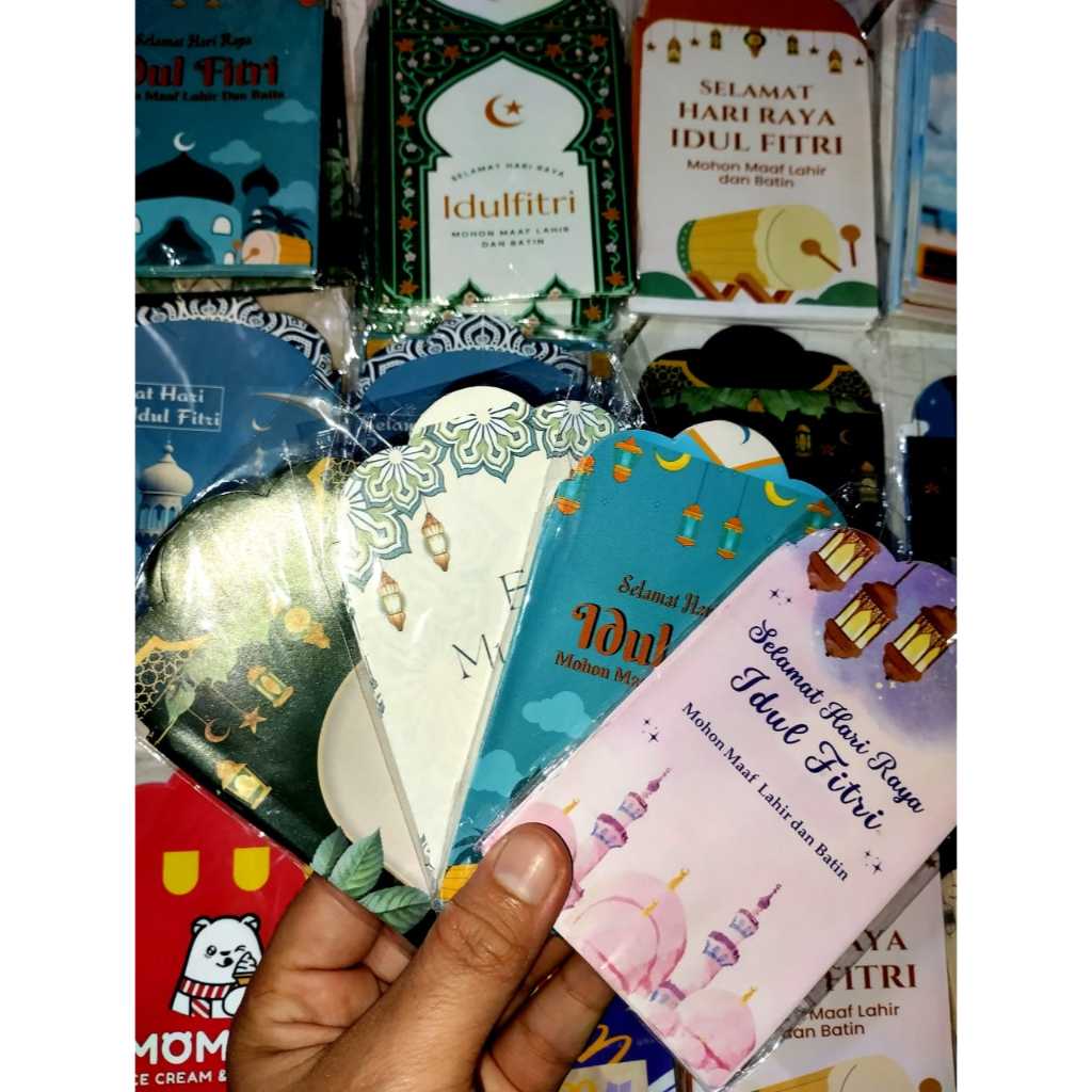 

AMPLOP THR 10PCS / AMPLOP LEBARAN UKURAN LIPAT UANG 1 KALI / Eid Mubarak Selamat Hari Raya Idul Fitri