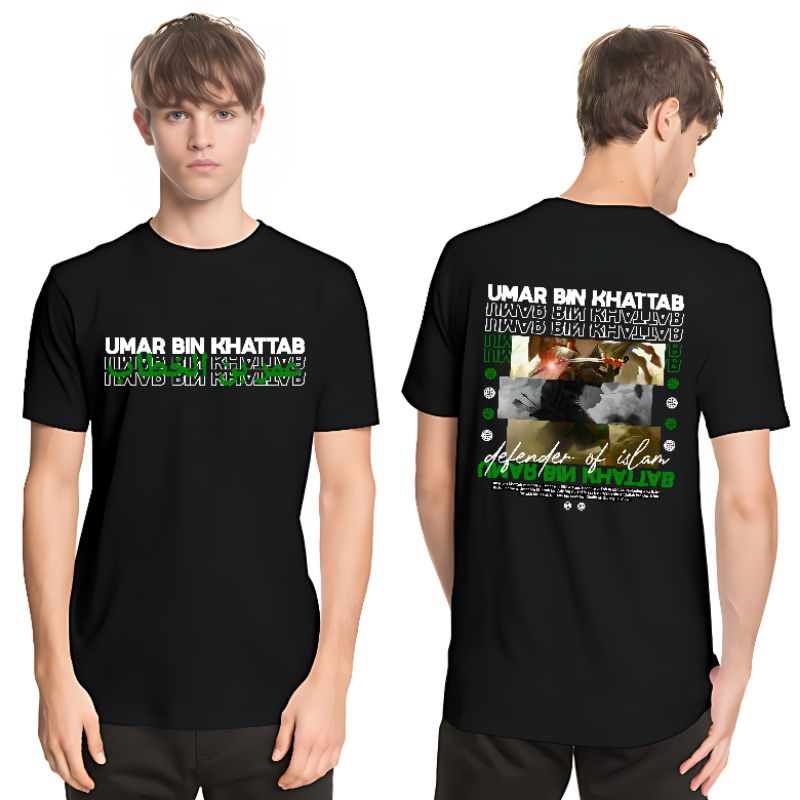 Kaos Baju Tshirt Custom Pria Wanita Cowok Cewek Unisex Anak Laki Laki Perempuan Dewasa Custom Ngaji 