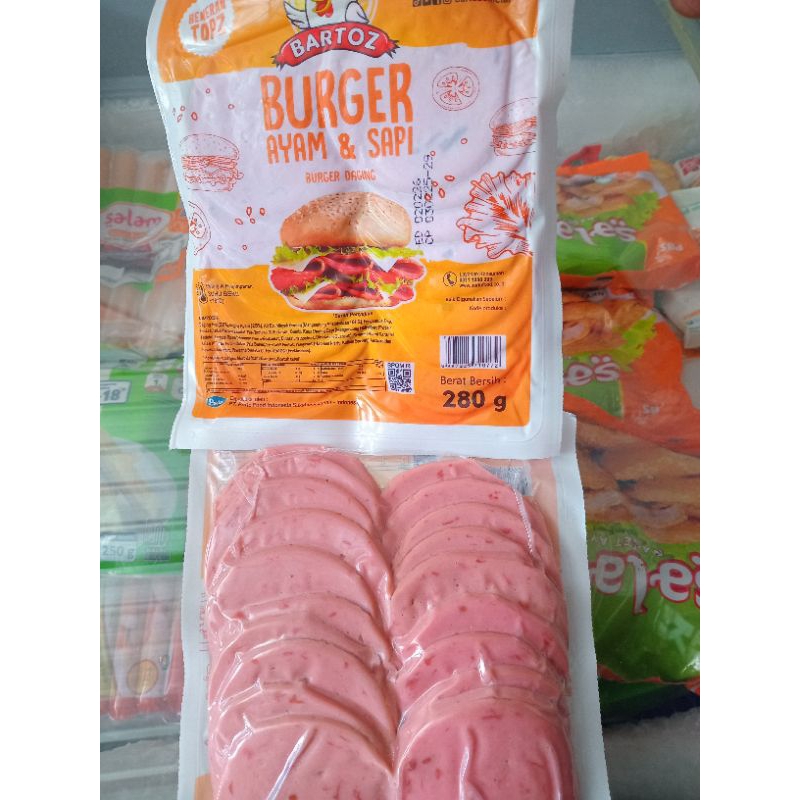 

Bartoz Burger Ayam & Sapi