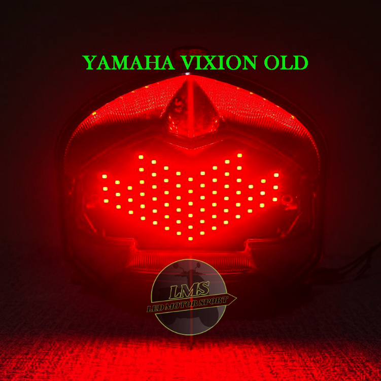 LMS STOPLAMP YAMAHA VIXION OLD 2007 150 CC LAMPU REM RUNNING LED VARIASI (PNP)