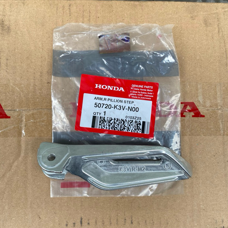 Footstep Stylo 160 Kanan Original Honda Ahm 50720K3VN00