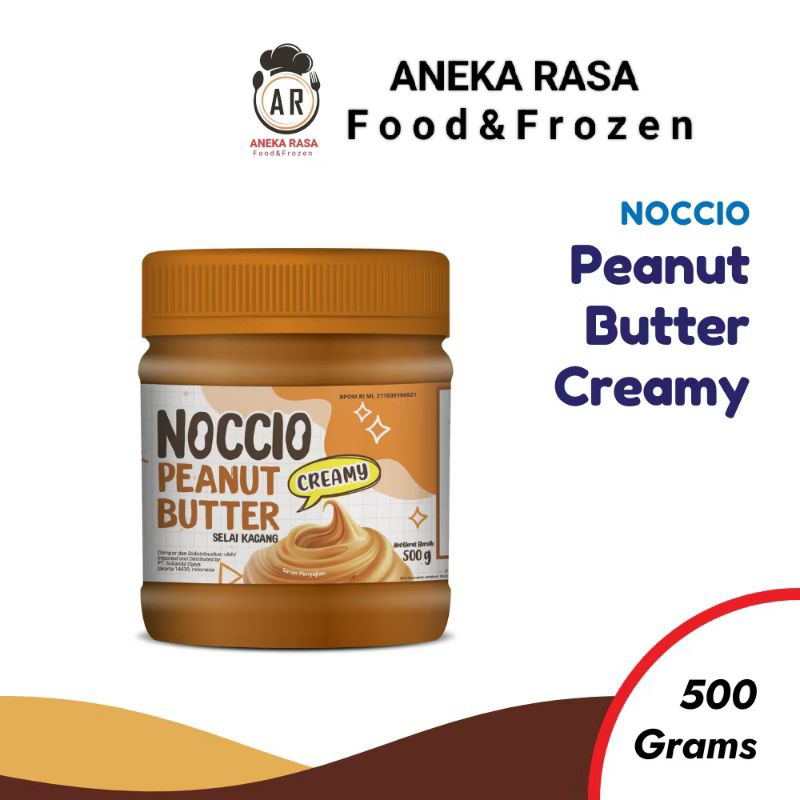 

Noccio Peanut Butter Creamy 500 Gr / Selai Kacang