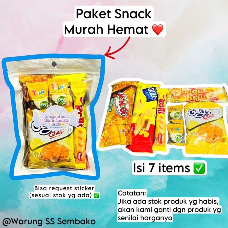 

Paket Snack Murah Mini Gift 5 ribu