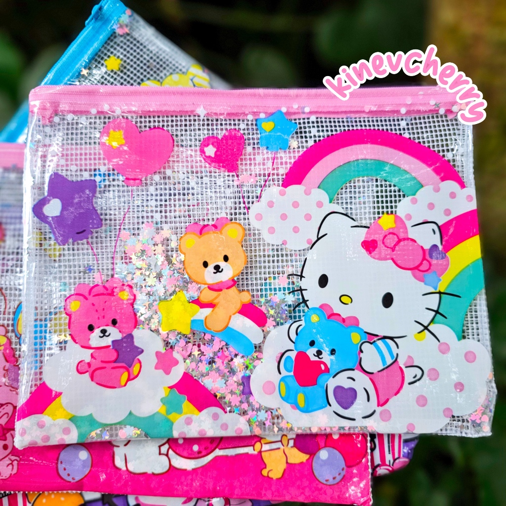 

POUCH GLITTER SANRIO BENING