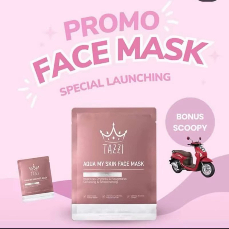 PROMO 5 PICS MASKER TAZZI / FACE MASK TAZZI
