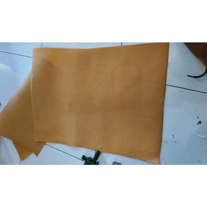 KODE F89W Krep Sol Mentah Karet mentah Lembaran Crep Sole Rubber Crep Sol ukuran 44cm55 cm pentil te