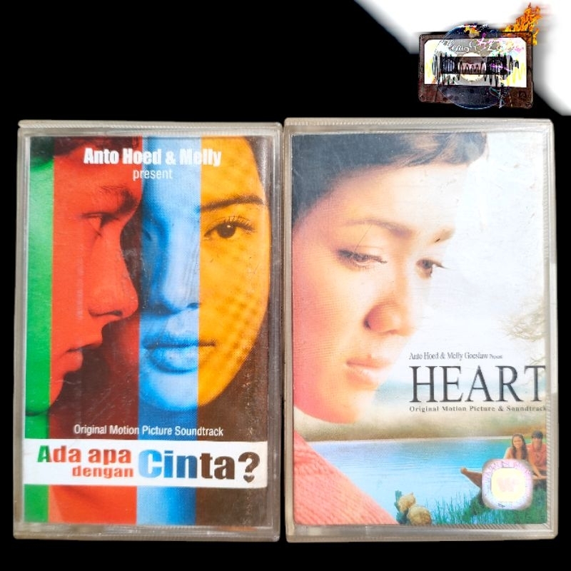 Dijual Kaset Pita : OST ADA APA DENGAN CINTA? (AADC?) & HEART