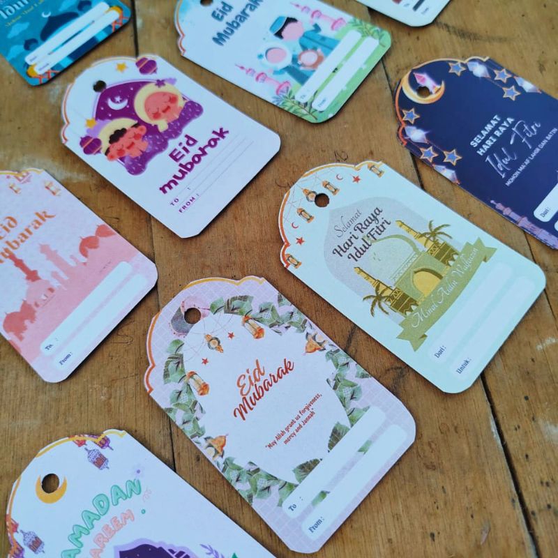 

Hang tag lebaran satuan free lantai merica