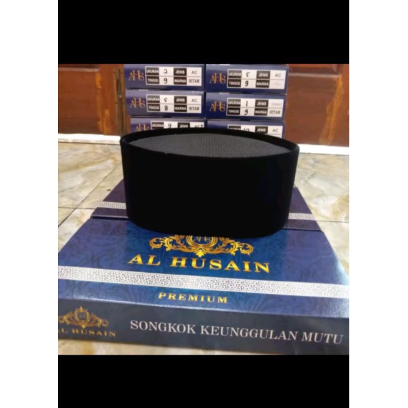 songkok hitam full AC songkok premium songkok peci kopyah hitam